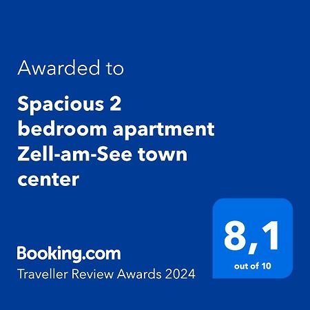 Spacious 2 Bedroom Apartment Zell-Am-See Town Center Zell am See Exterior photo